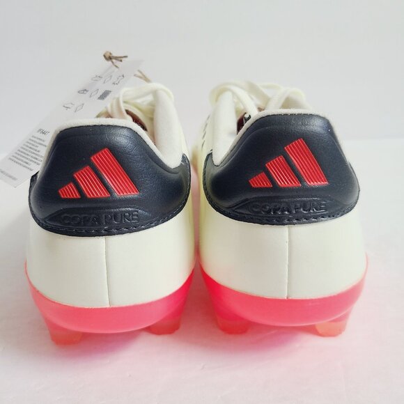 NEW Adidas Pure 2 Elite FG Soccer Cleats IF5447 Size 9.5 Ivory main image 10
